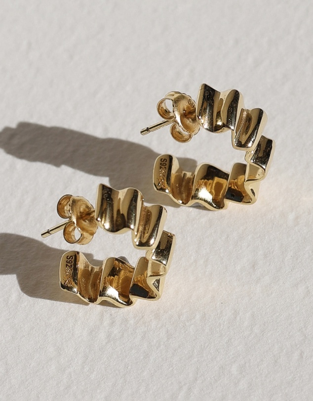SAINT VALENTINE - Franca Hoops - Gold