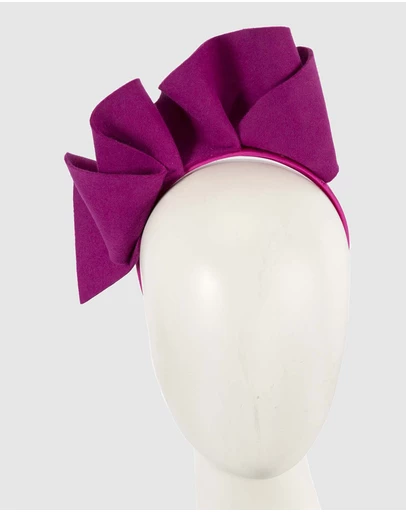 Max Alexander - Felt Winter Racing Fascinator