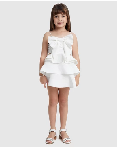 Bardot Junior - Tulip Bow Dress - Kids-Teens