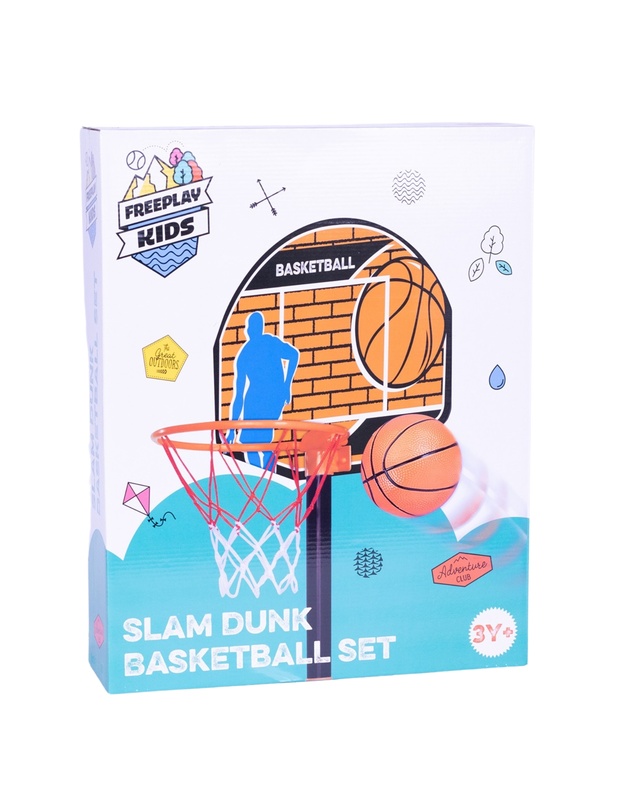 Freeplay Kids - Freeplay Kids Slam Dunk Basketball Set