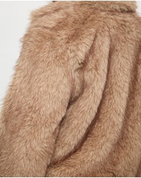 Dazie - Downtown Girl Faux Fur Jacket