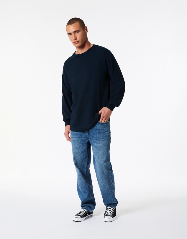 American Apparel - Unisex Long Sleeve Crew Neck T-Shirt
