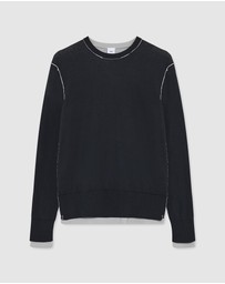 Won Hundred - Rune Two Layer Knit Sweater