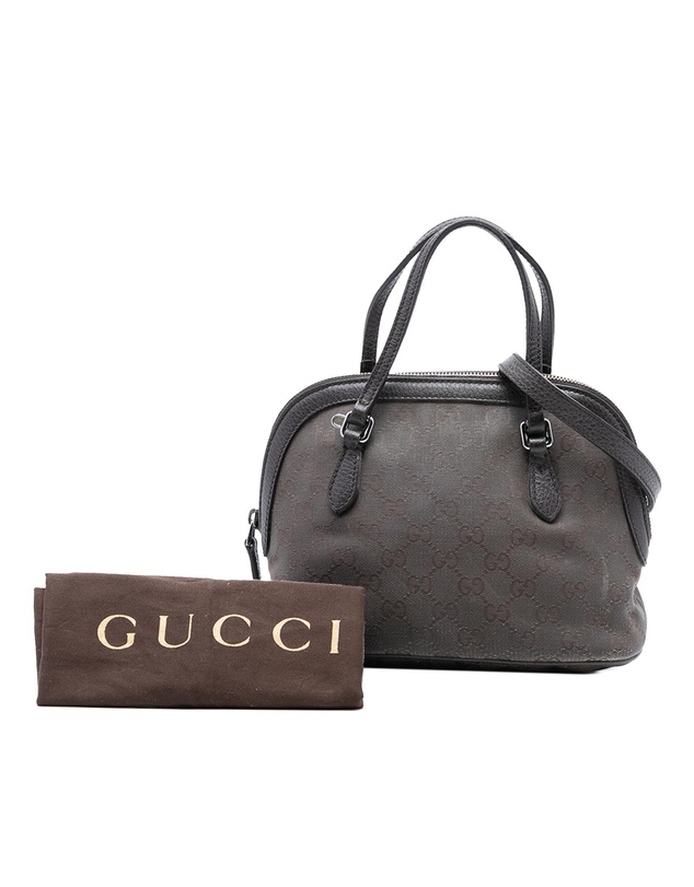 Pre-Loved by Azura Reborn - Pre-Loved Mini GG Canvas Dome Satchel