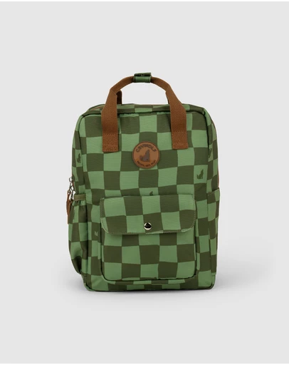 Crywolf - MINI BACKPACK Green Check