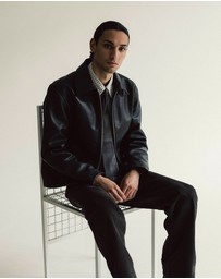 Sunflower - Short Leather Jacket