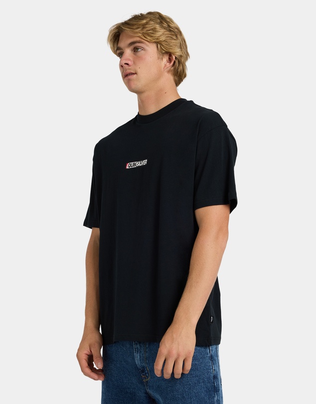 Quiksilver - Mens Sticker Oversized T-Shirt