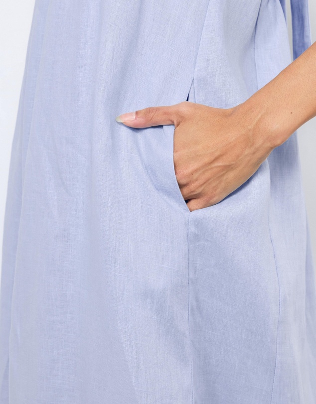 AERE - Dovie Linen Maxi Dress