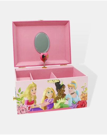 Disney Princess by Pink Poppy - Disney Princess Forever friends Luxury Musical Jewellery Box