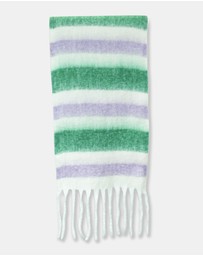 Morgan & Taylor - Jenna Chunky Striped Scarf 