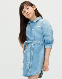 Calvin Klein Jeans - Girls Denim Shirt Dress