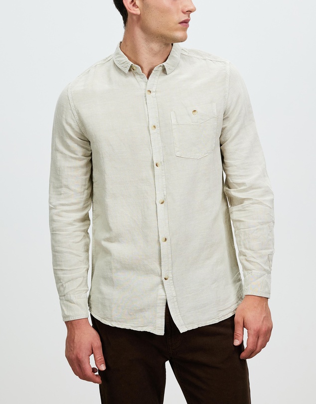 Rolla's - Men At Work LS Hemp Shirt
