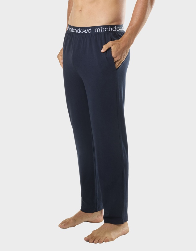 Mitch Dowd - Mens Knit Bamboo Sleep Pant - Navy