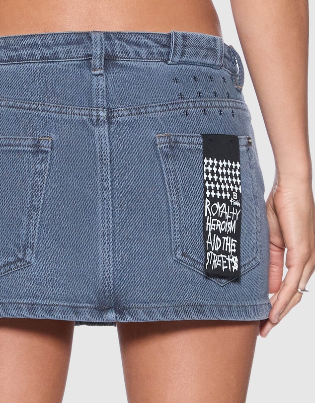 Ksubi - Micro Mini Skirt Exposed Mirage