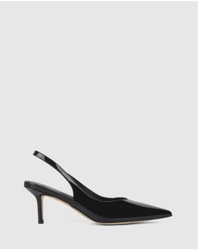Siren - Yory Slingback Kitten Heels