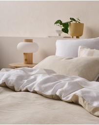 Linen House - Nimes Duet Pure Linen Quilt Cover Set