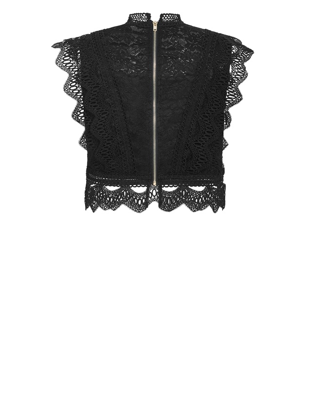City Chic - Plus size Lucielle Sleeveless Top - black