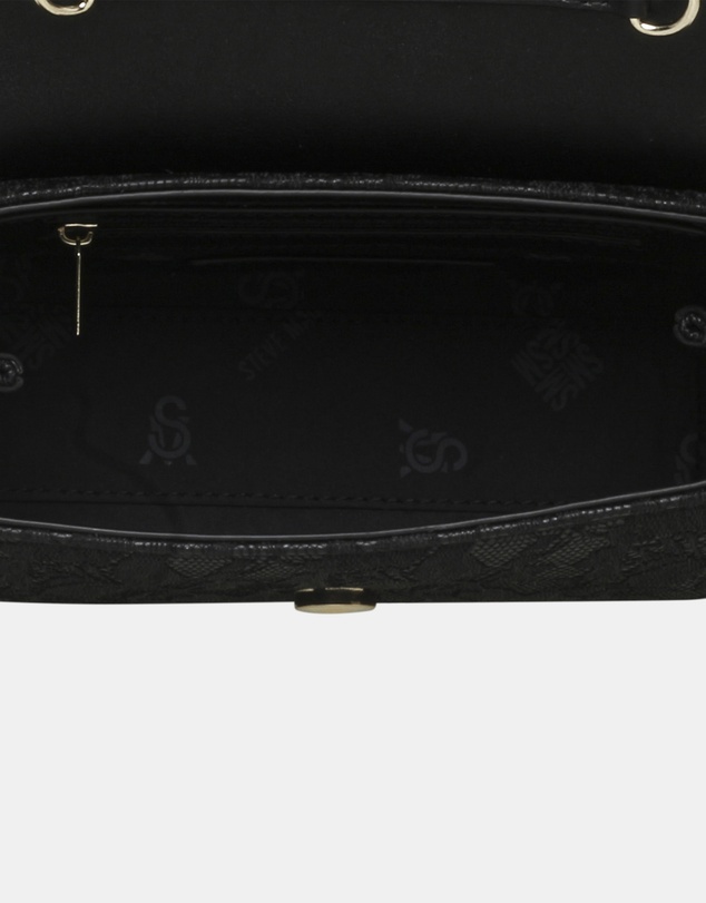 Steve Madden - BNylah Black/Gold Crossbody Bag