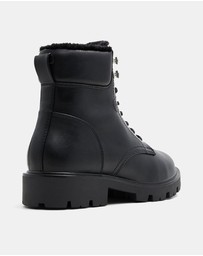 Call It Spring - Carolyne Winter Lace Up Boots