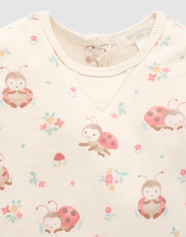 Purebaby - Fleecy Track Growsuit -Kids-Babies
