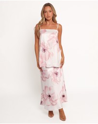 Petal & Pup - Lila Top - Pink White Floral
