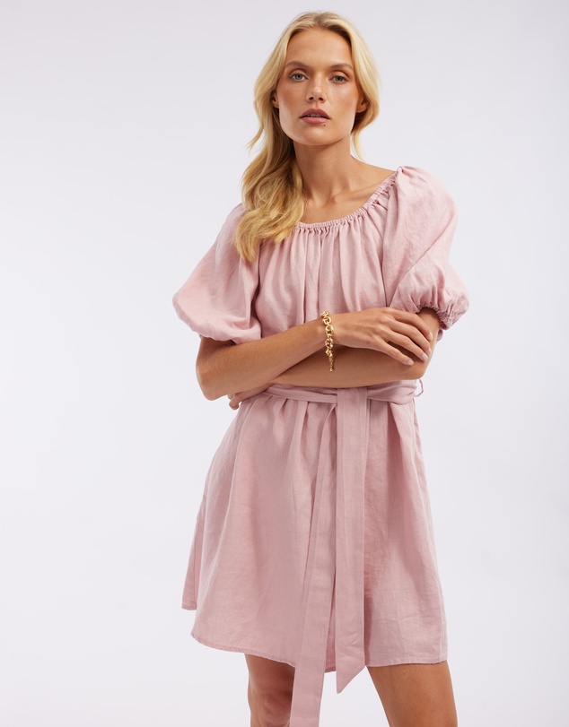Amelius - Wren Linen Mini Dress