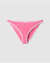 & Other Stories - Contrast-Trim Bikini Briefs