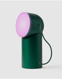 Lexon - Lexon Orbe Portable Led Lamp With Moving Head - Green