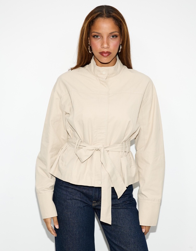 Dazie - Emery Funnel Neck Jacket