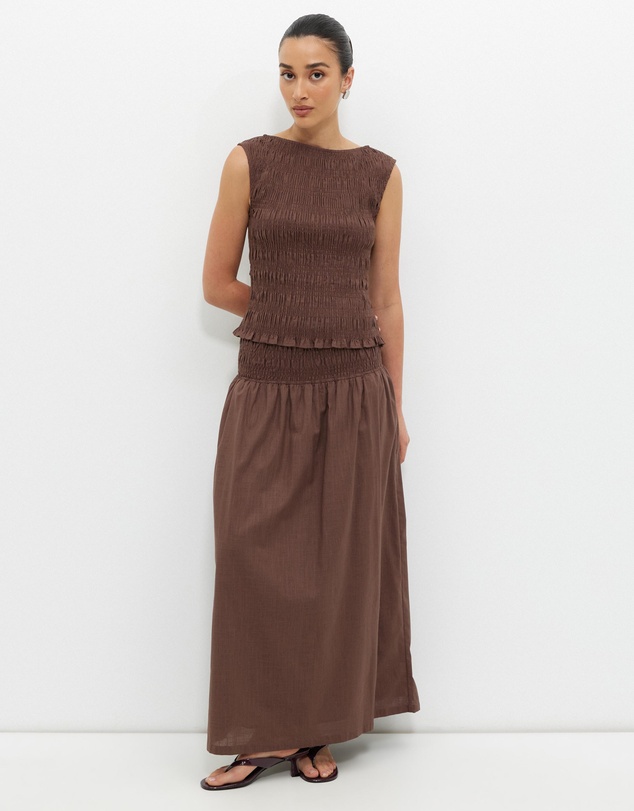 Calli - Dakota Shirred Skirt