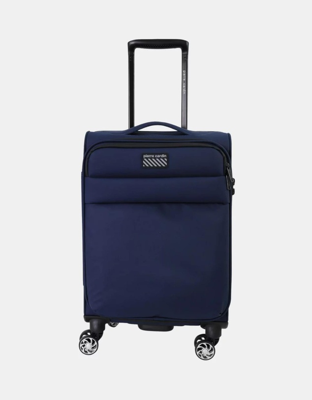Pierre Cardin - Pierre Cardin 55cm Soft Water-Repellent Cabin Carry-On Spinner