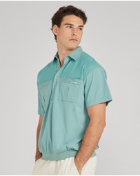 Horrigan - Santorini Pale Turquoise Pullover Polo