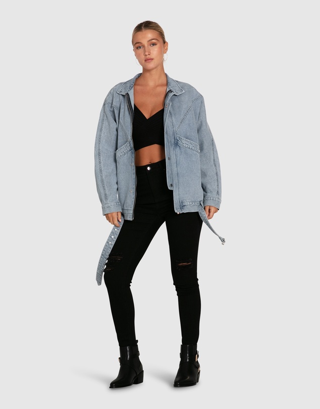 Belle & Bloom - All About You Denim Jacket