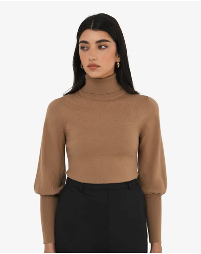 Forcast - Nolan High Neck Knit