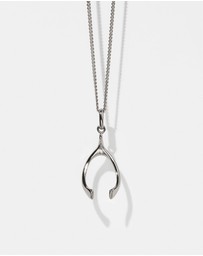 Meadowlark - Wishbone Charm Necklace