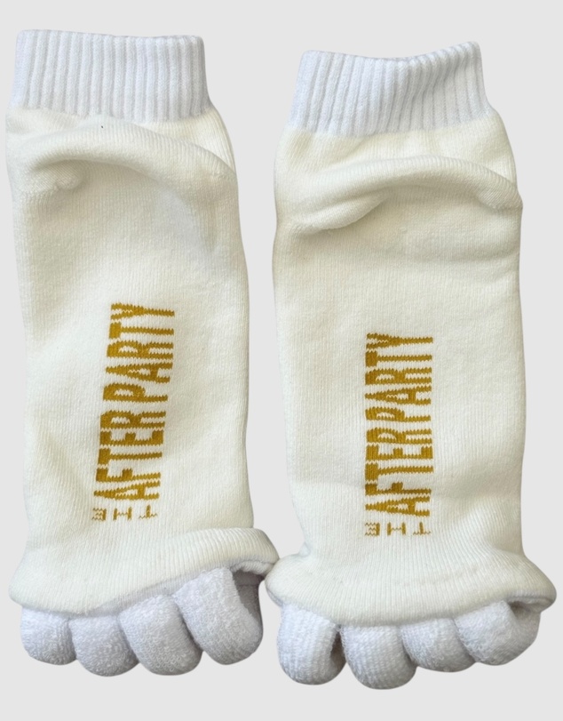 High Heel Jungle - The After Party Foot Relief Socks - Coconut Creme