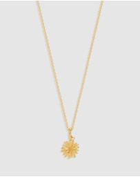 By Charlotte - Daisy April Birth Flower Necklace