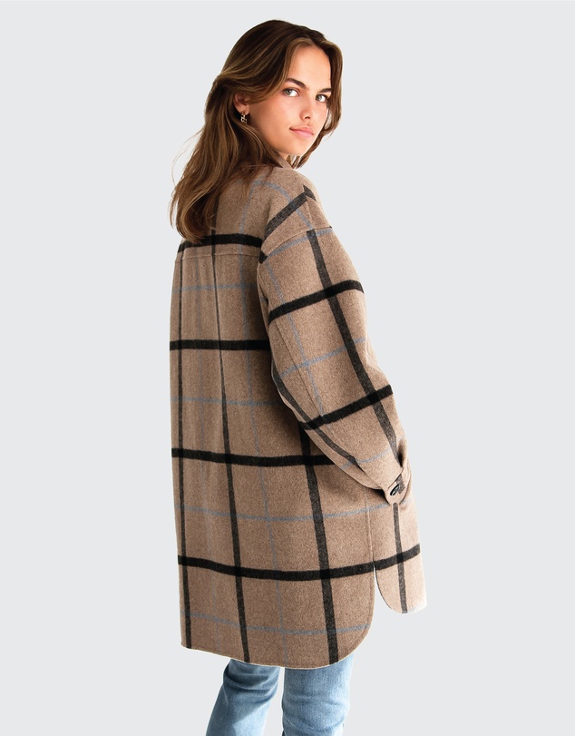 Belle & Bloom - River’s Edge Plaid Shacket