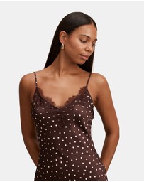 Forever New - Jess Lace Trim Midi Dress