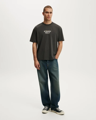 Cotton On - Everyday Fit License Moto T-Shirt