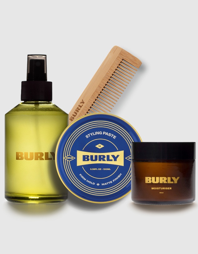 BURLY - Skin & Styling Pack - #4 Paste - Firm Hold