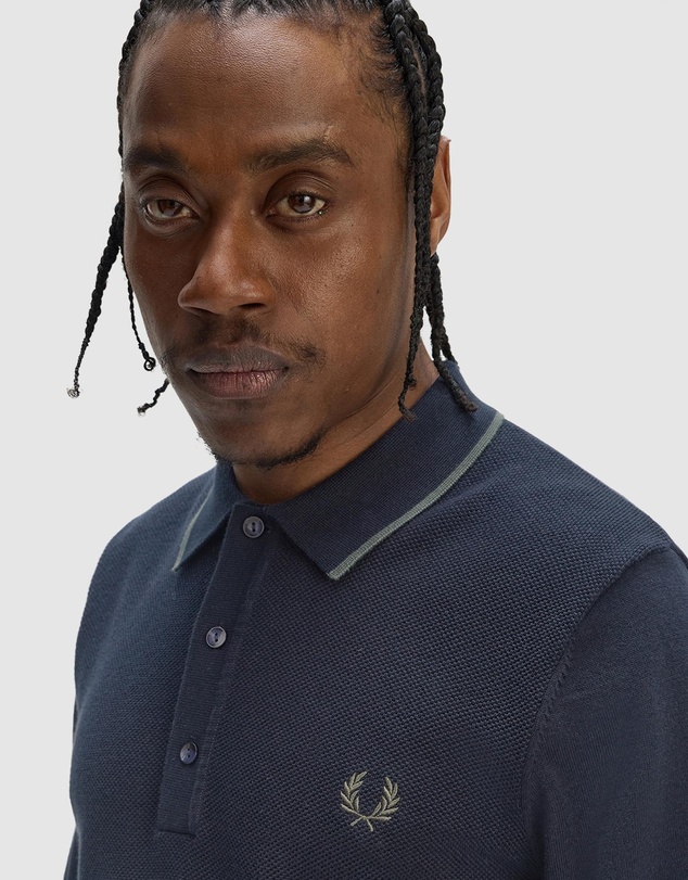 Fred Perry - Pique Stitch Knitted Shirt