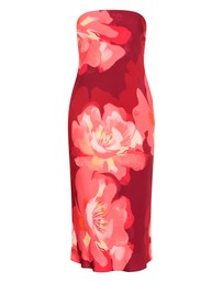 City Chic - Amari Lily Print Dress