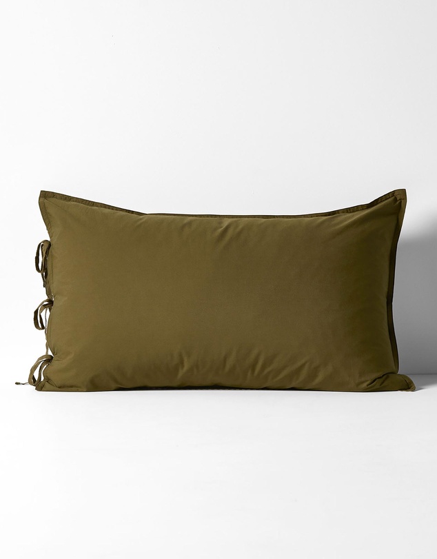 Aura Home - Mini Gingham Standard Pillowcase