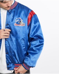 Vintage by The Real Deal - Pre Loved - Vintage 80s NFL New York Giants Satin Bomber Jacket