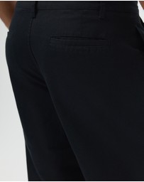 AERE - Aiden Double Pleat Relaxed Chinos