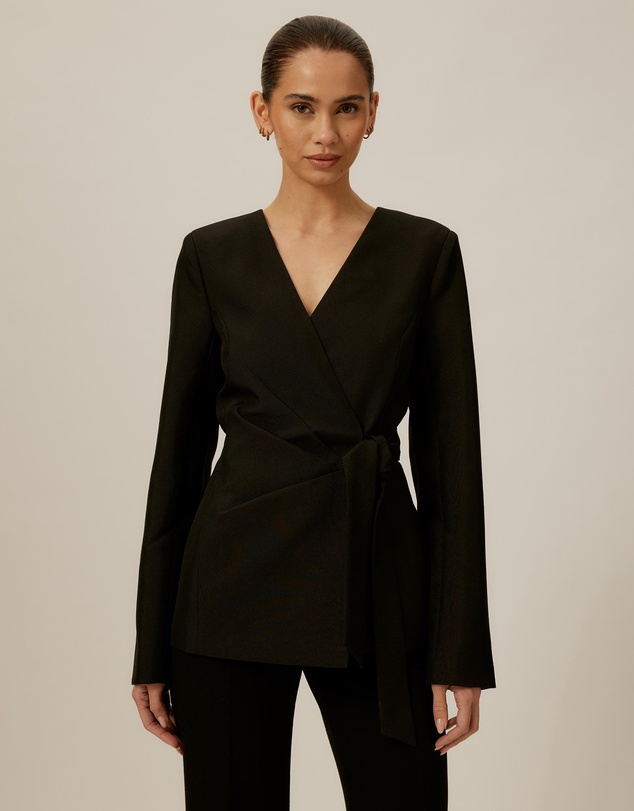 Tussah - Wrap Blazer Jacket