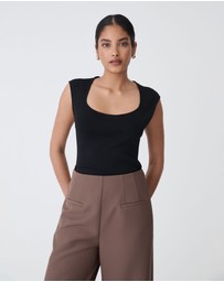 Forcast - Kingsley Knit Top