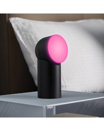 Lexon - Lexon Orbe Portable Led Lamp With Moving Head - Black