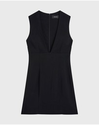 BONDI BORN - Lyon Deep V Mini Dress